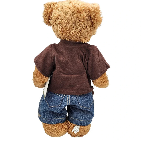 Nate the Linens N Things Collectible Posable Teddy Bear Plush Stuffed Animal New - Picture 3 of 14